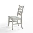thumbnail image 5 of New Classic Furniture Pascal Ladderback Dining Chairs (Set Of 2) - Driftwood Gray, 5 of 8