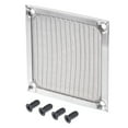 thumbnail image 3 of Unique Bargains PC Dust Fan Screen Aluminum Mesh for Cooling Case Cover Silver Tone 90mm, 3 of 5