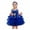Blue2097, variant on MEZZALL Children Party Dress Girls Cake Dress Child First Birthday Dress Stylish Toddler Baby Wear 120
