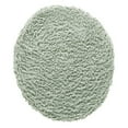 thumbnail image 4 of Better Trends 18"x20" Premium Toilet Lid Cover 100% Cotton Tufted Bathroom Rug Water Absorbent Reversible Machine Washable Dark Sage - Lux Collection, 4 of 4