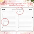 thumbnail image 6 of Naler 2026 Daily Hourly Planner 5.7"x 8.3" - One Page a Day (12 Month),Hardcover A5 Weekly Monthly Diary Planner Agenda Notebook,Rose Glod, 6 of 9