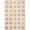 Caramel/Cream, variant on SAFAVIEH Paradise Jamison Geometric Area Rug, Mocha, 5'3" x 7'6"