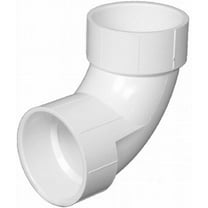 Charlotte Pipe 90 Degree Elbow PVC Dwv 3 "