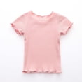 thumbnail image 4 of Shadoumai Kids Shirts Girls 10-12 Letter Graphic Printed Crew Neck Shirt Short Sleeve T-Shirt Comfortable Tee Tops T-Shirt Boys & Girls Shirts, 4 of 4