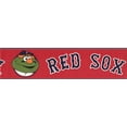 thumbnail image 2 of Boston Rouge Sox MLB Équipe de Baseball Fan de Sport Papier Peint Frontière Design Moderne, Rouleau 15' x 6'', 2 of 3