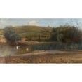 thumbnail image 2 of Charles Conder 24x15 Gold Ornate Framed and Double Matted Museum Art Print Titled - The Yarra, Heidelberg, 2 of 4