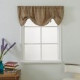 thumbnail image 4 of Cortinas de niveles de cocina jacquard catiónico Cortina de café de bolsillo de varilla 52x18 pulgadas Sunnimix Paneles de cortina corta, 4 of 7