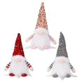 thumbnail image 2 of PinkChristmas Elf Prankster Plush GNOME, Lighted Christmas Elves, Handmade Swedish Ornaments, Scandinavian Table Decoration, Indoor Christmas Decorati, 2 of 5