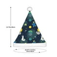 thumbnail image 3 of Balery Space and Animals Pattern Santa Hat Christmas Hat Funny Christmas Hat Christmas Knitted Beanie Hat For Men Women Adult, 3 of 6