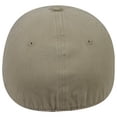 thumbnail image 2 of Outdoor Cap FLX-100 Brushed Cotton/Spandex Blend Cap-Khaki-M/L, 2 of 2