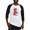 Black/White, variant on CafePress - Trex Indoor Rock Climbing Baseball Jersey - Cotton Baseball Jersey, 3/4 Raglan Sleeve Shirt