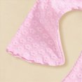 thumbnail image 4 of TOWED22 Baby Toddler Girl Cute Outfits Long Sleeve Crewneck Top and Pants 2 Piece Clothes Set Fall Winter Soft(Pink,18-24 M), 4 of 6