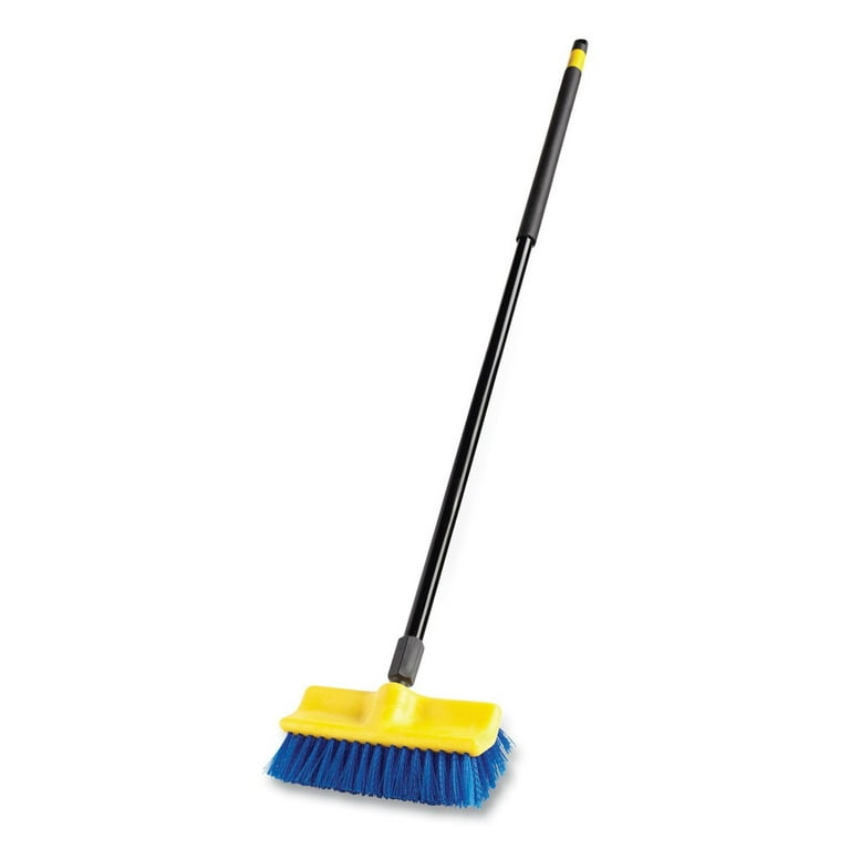 Rubbermaid Commercial Products 12-in Poly Fiber Stiff Deck Brush