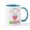 White/Blue Inside, variant on CafePress - Easter Bunny Going To Be A Big Sister Mug - 11 oz Ceramic Mug - Novelty Coffee Tea Cup