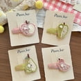 thumbnail image 2 of Handmade Cartoon Hair Clips for Girls, Beaded Side Barrettes Kids Party Accessories & Daily Use, 2 of 5