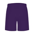 thumbnail image 3 of FRSASU Athletic Gym Shorts for Men Casual Mesh Breathable Comforable Quick Dry Basketball Shorts with Pockets Purple, 3 of 5