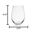 thumbnail image 4 of Verres à Vin sans Pied en Cristal Spirits - 19 oz - Ensemble de 4, 4 of 7