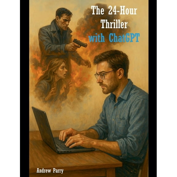 The 24-Hour Thriller with ChatGPT, (Paperback)