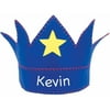 Personalized Blue Birthday Crown with Star