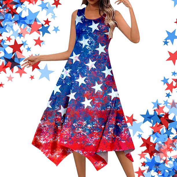 Vestido Largo Informal de Verano Para Mujer, Sin Mangas, Estilo Bohemio, Con Escote En V y Estampado Floral Elegante.
