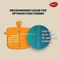 thumbnail image 3 of Pigeon Pressure Cooker - 5 Liters - Deluxe Aluminum Outer Lid Stovetop & Induction - Cook delicious food in less time: soups, rice, legumes, and more!, 3 of 6