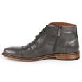 thumbnail image 6 of Metrocharm MC147 Men's Cap Toe Formal Dress Casual Oxford Ankle Boot Black 7.5, 6 of 24