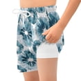 thumbnail image 4 of joogoo Tie Dye Blue Boys Swim Trunks Beach Swimsuit Shorts Boxer 12-13Y, 4 of 8