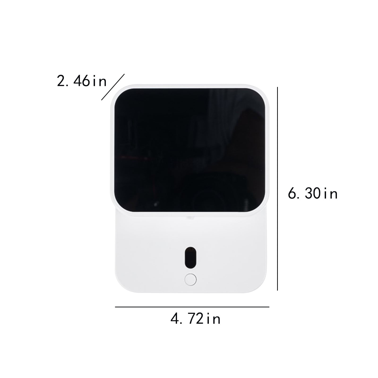 Dengmore Automatic Foaming Soap Dispenser Wall mounted Automatic Induction Soap Dispenser Foam Washing Machine Soap Dispenser Machine