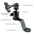 thumbnail image 4 of Global Motorbike Glass Mount 1/4 Screw Camera Connection 360 Modifiable Aluminum Mixture Parenthesis For Action Cameras, 4 of 5