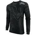 thumbnail image 4 of Xtreme Couture By Affliction Men's Long Sleeve T-shirt Grave Angel, 4 of 9