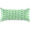 thumbnail image 3 of GZHJMY St. Patrick's Day Clover Satin Pillowcase, Soft Breathable Silk Pillow Case with Envelope Closure for Hair and Skin, Standard Size 26 x 20 Inch Home Decor, 3 of 7