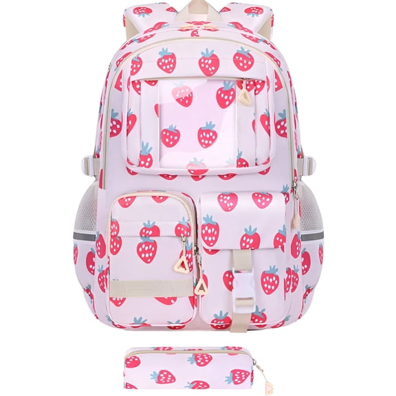 GASTROPOD Strawberry Shortcake Backpack, Cute Nylon Laptop