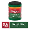 thumbnail image 3 of Folgers Decaf Coffee, Ground Coffee, Classic Medium Roast, 9.6 oz Canister, 3 of 9
