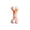 Orange, variant on Guodhu Bone Shaped Dog Chew Toy for Small Medium Dogs, TPR Teething Stick for Teeth Cleaning, Durable Bite Resistant Pet Toy for Boredom Relief(Red)