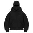 thumbnail image 1 of MHFRRA Sudadera con Capucha Elegante para Uso Casual y Actividades Al Aire Libre, para Uso Diario y Capas Cómodas Negro, 1 of 3
