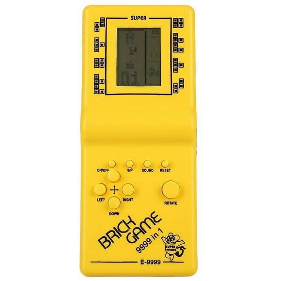 Hanbaili Retro Classic Tetris Hand Held LCD Electronic Game Toy Fun Brick Game Puzzle Toys