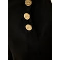 thumbnail image 6 of Black Shorts with Gold Button Details, 6 of 6