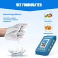 thumbnail image 5 of FeiFu 20 PCS Pet Disposable Gloves Dog Cats Bath Cleaning Gloves Waterless Grooming Wipes Gloves for Decontamination Hair Removal Pet Care Supplies, 5 of 7