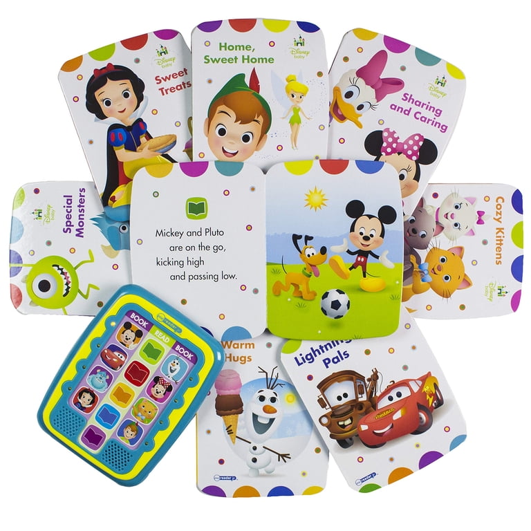 DWE Disney Baby Snuggle Stories フロギー&バニー Disney Baby: Snuggle Stories Me Reader Jr Electronic Reader and 8