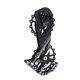 thumbnail image 3 of MEROCA Rueda guía de cambio trasero de bicicleta de carretera Rueda guía de polea de aleación de aluminio 16T para serie 6800Negro, 3 of 10