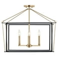 thumbnail image 4 of Kichler Lighting - Eisley - 4 Light Semi-Flush Mount-20 Inches Tall and 24, 4 of 6