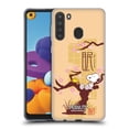 thumbnail image 1 of Head Case Designs Officially Licensed Peanuts Oriental Snoopy Sleepy Soft Gel Case Compatible with Samsung Galaxy A21 (2020), 1 of 7