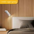 thumbnail image 4 of Lámpara de Mesa LED Inalámbrica: Lámpara de Escritorio Regulable Continua con Puerto USB, Luz de Lectura Que los Ojos para el Dormitorio de la Oficina en Casa, 4 of 5
