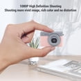 thumbnail image 4 of Mini Keychain Camera, 1080P 12MP Digital Camera with 0.96 Inch Screen, Memory Card, USB Cable, 1080P HD Video Compact Camcorder Pinkish, 4 of 7