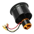 thumbnail image 1 of Qxmotor Ventilador Con Condultos edf de 50 mm y 12 Aspas Con Motor Sin Escobillas Qf2611-50 mm Para Avión RC, Aleacio de Aluminio, Negro, 4600 KV, 1 of 7
