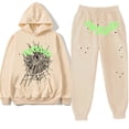 thumbnail image 5 of Leggings con estampado de letras a la moda para mujer, pantalones, sudadera, suéter de lana, traje deportivo informal para mujer, 5 of 5