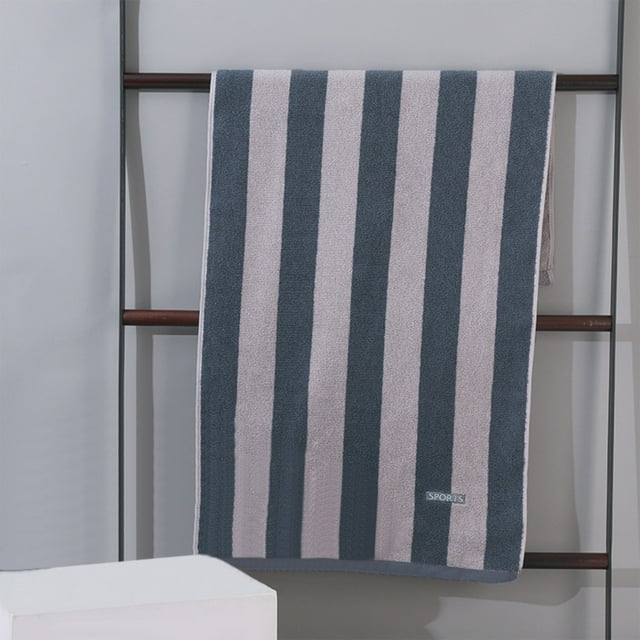 Fiudx Toalla de Algodón, Toalla de Baño Suave y Absorbente, Toalla Gruesa para El Rostro, Toalla Deportiva Grande, para Usar En Casa, Viajes y Gimnasio, Diseño Cómodo, Fácil de Cuidar y Duradera.