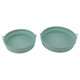 thumbnail image 3 of Cesta de revestimiento de silicona ZHCH para freidora de cocina plegable reutilizable verde, 3 of 5
