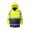 Lime, variant on International 360C-3 3XL High-Viz Class 3 Rain Parka & Body Warmer, Lime - 3XL