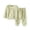00-Light Green2031, variant on Byoo Toddler Boy Cable 2 Piece Loungewear Outfit Long Sleeve Crew Neck Top Pants Homewear Set